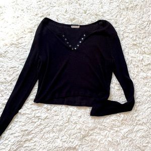 Black long sleeve shirt